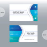 Vector abstract business cards.