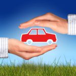 20332571 – hands and car. car insurance concept.